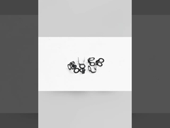 SZ209-08024 Mesin Injektor Return Line U-type Washer Untuk Truk Hino J08E